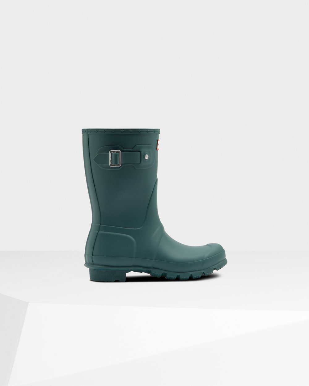 Bottes Courtes de Pluie Hunter Original Femme Vert XJLZYTF-87